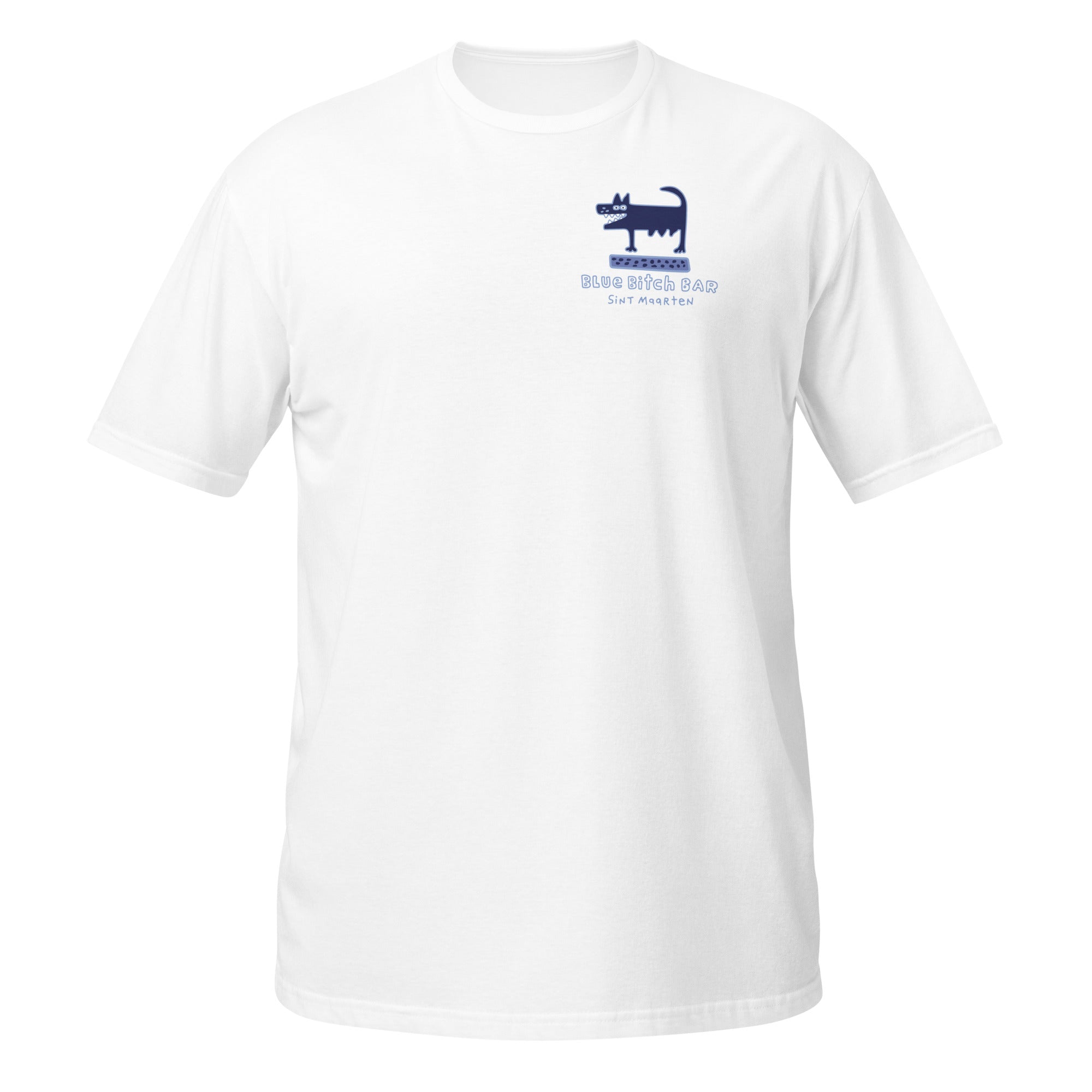 Small Logo: Short-Sleeve Unisex T-Shirt (With Back Logo)
