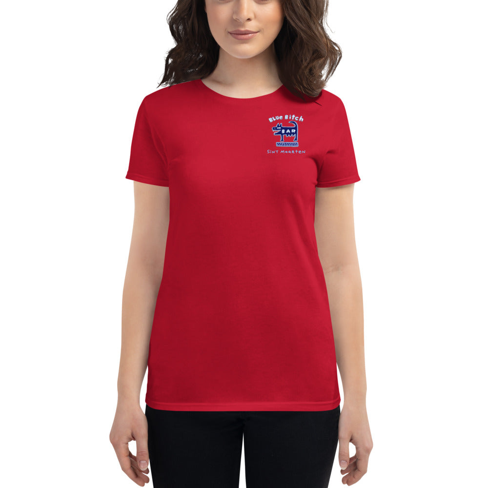 Women's short sleeve t-shirt (with back)
