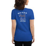 Load image into Gallery viewer, Women&#39;s short sleeve t-shirt (with back)
